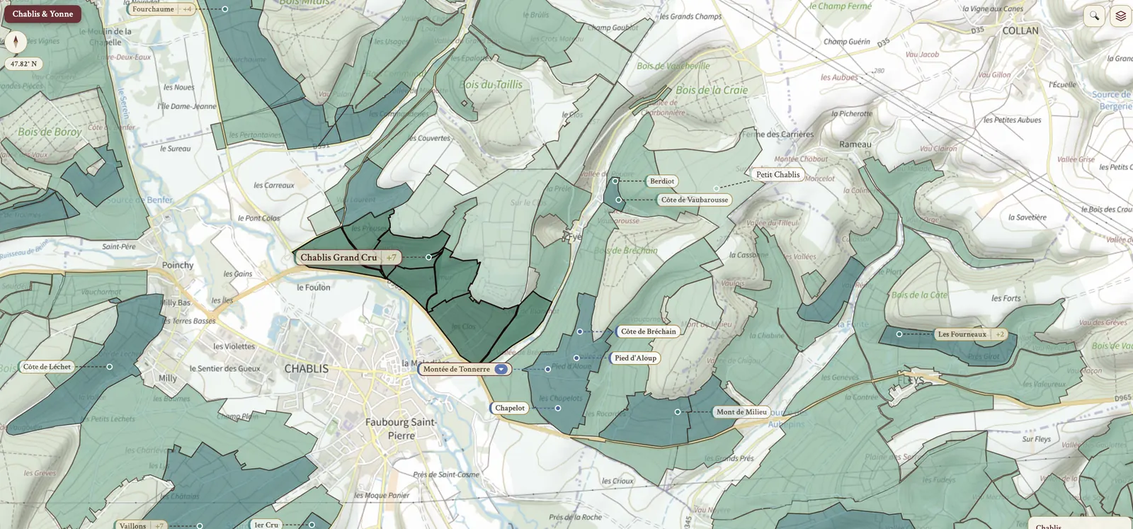 Chablis · zoomed in
