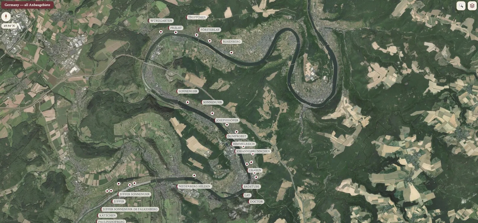 Mosel · Einzellagen