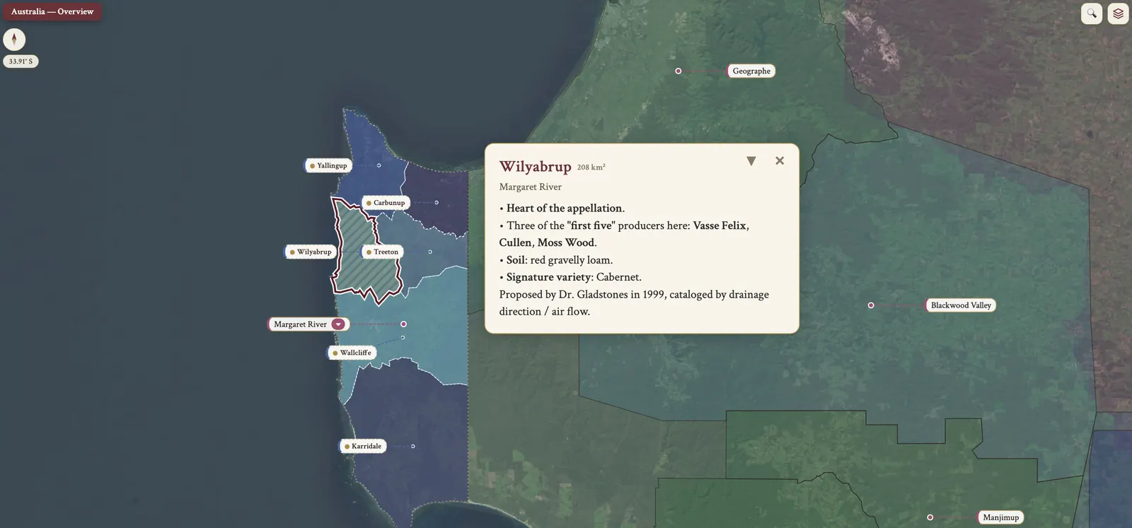 Margaret River · Wilyabrup