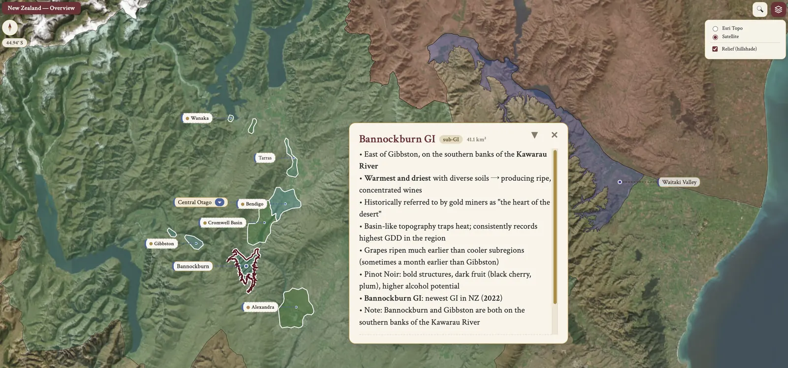 Central Otago · Bannockburn
